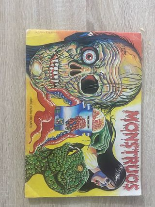 Álbum Monstruos Cromos Años 80 Completo