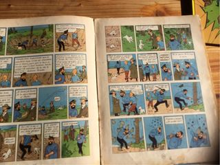 el tesoro de rackham el rojo tintin 1952 medallon