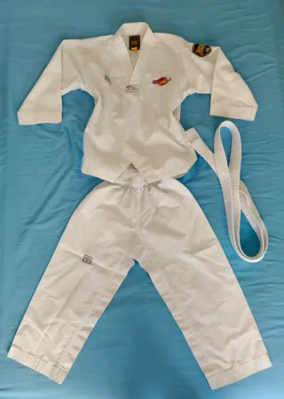 Kimono Taekwondo Niño Talla 3xs 120cm