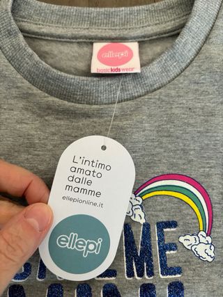 Felpa bambina Call Me Mini Boss 8 anni