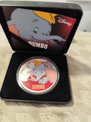 Moneda Disney Dumbo Luxe Edition 65mm