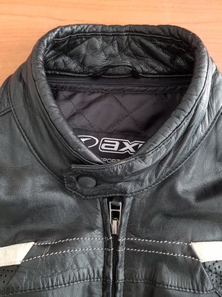 Giacca moto AXO in pelle taglia S