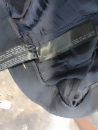 Pantalón ancho Massimo Dutti azul marino