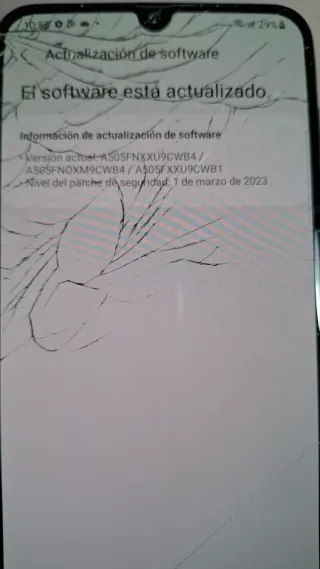 Samsung Galaxy A50 Schermo Originale Rotto Funziona