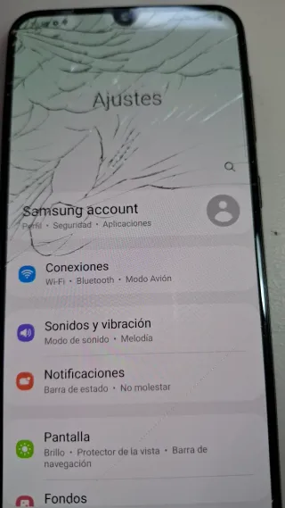 Samsung Galaxy A50 Schermo Originale Rotto Funziona