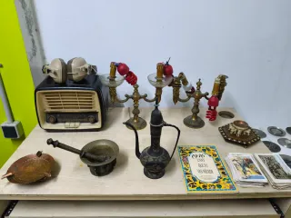 Lote Antigüedades Varias