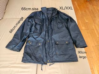 Hombre Abrigo Gabardina Anorak Polar Parka XL-XXL