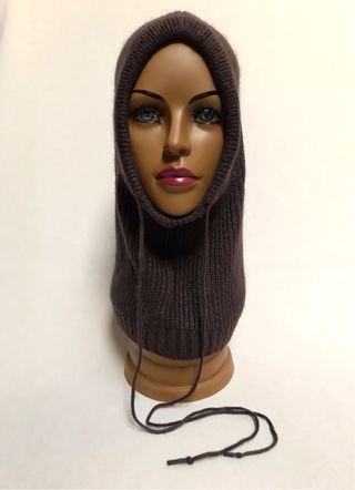 Passamontagna unisex marrone