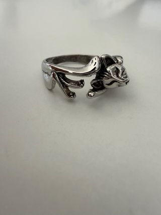 Anillo gato vintage estilo Y2K