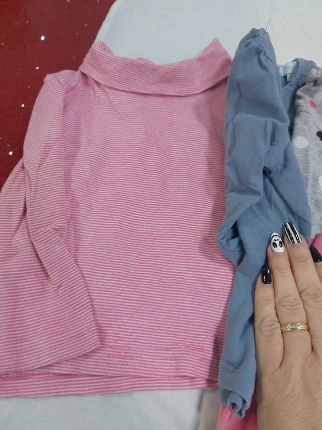 Lote 6 Ropa Bebé Niña 9/12 meses