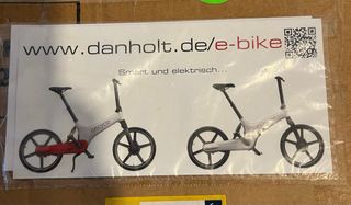 Bicicletta elettrica pieghevole Gocycle GS