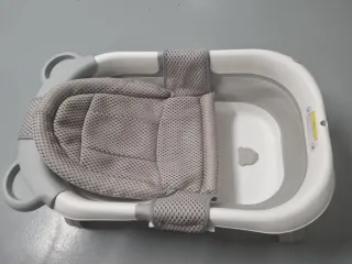 Bañera plegable para bebé con reductor