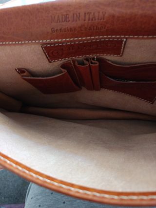 Maletín Chiarugi piel marrón