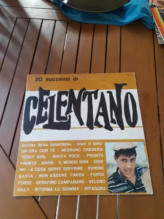 Celentano 20 Successi 33 Giri Vinile