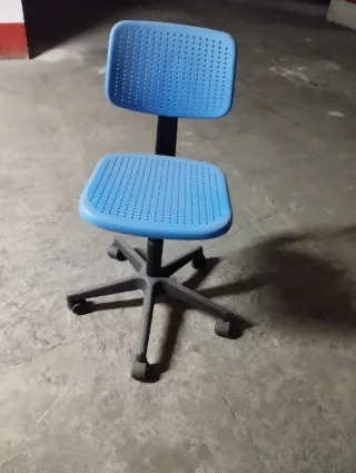 Silla Escritorio Infantil Azul