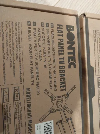 2 Soportes TV BONTEC Flat Panel (No envíos)