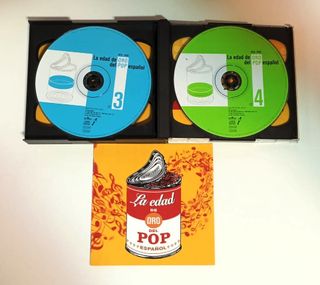 La Edad de Oro del Pop Español 5 CDs