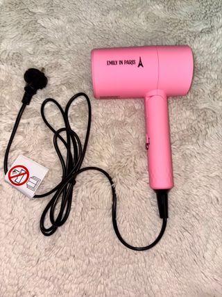 Secador de pelo Emily in Paris Rosa, con caja