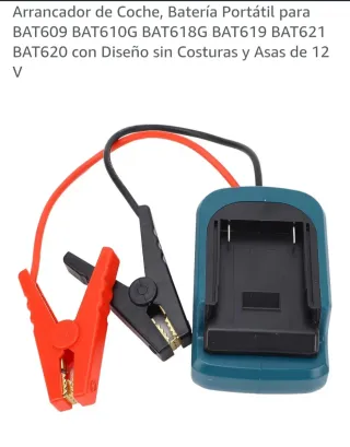 Arrancador Coche Batería Portátil 12V