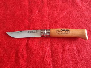 Opinel N8 Coltello Carbonio Francia