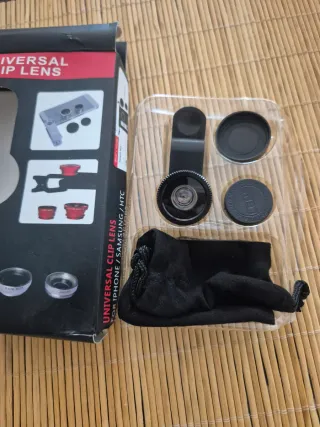 Lente Universal Clip para Telemóvel