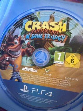 Crash Bandicoot N. Sane Trilogy PS4