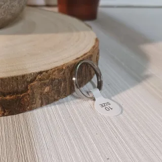 Anillo de Acero. VARIAS TALLAS