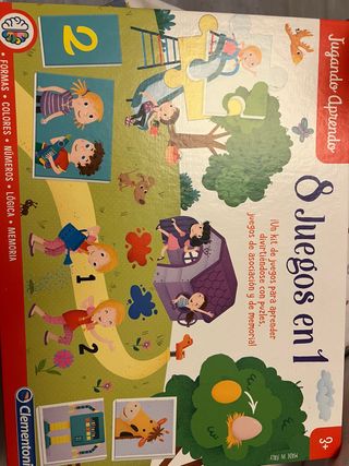 Kit 8 Juegos en 1 Clementoni