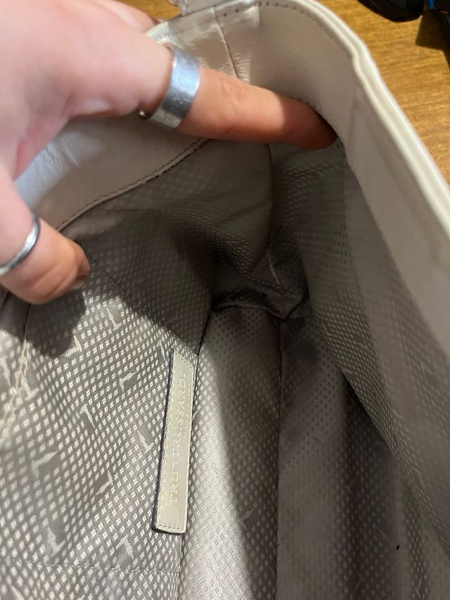 Borsa a mano Trussardi donna Color Perla moda