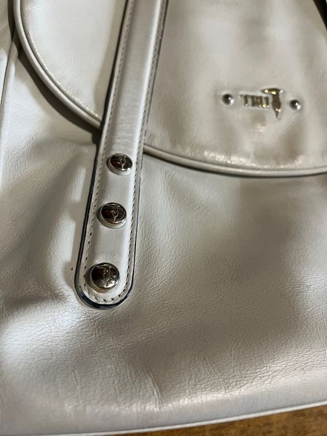 Borsa a mano Trussardi donna Color Perla moda