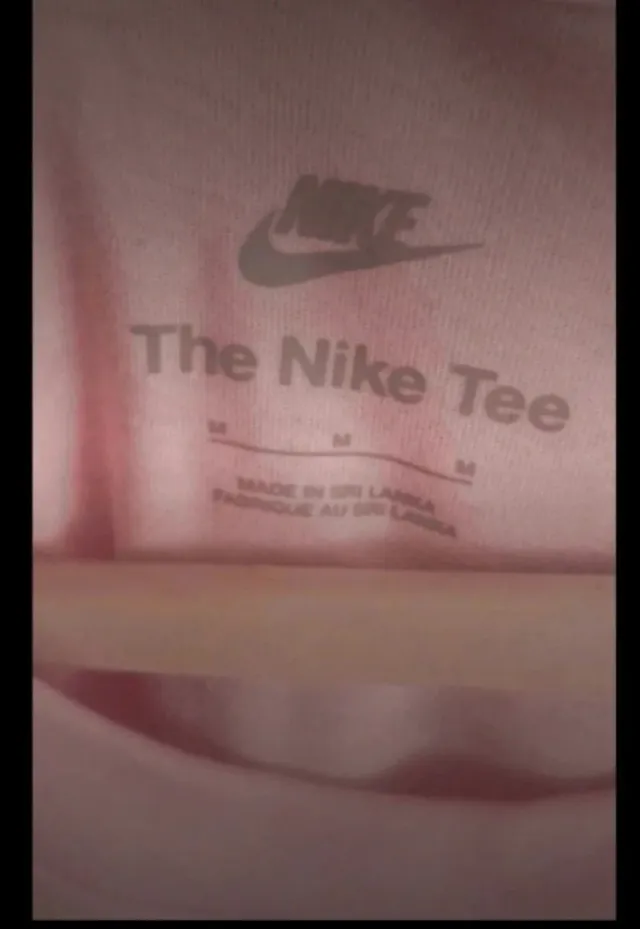 Camiseta Nike Rosa Hombre