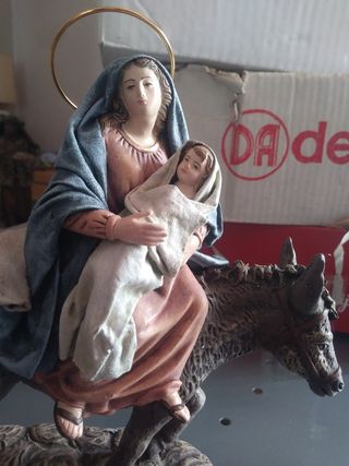 Figuras Belén,la huida