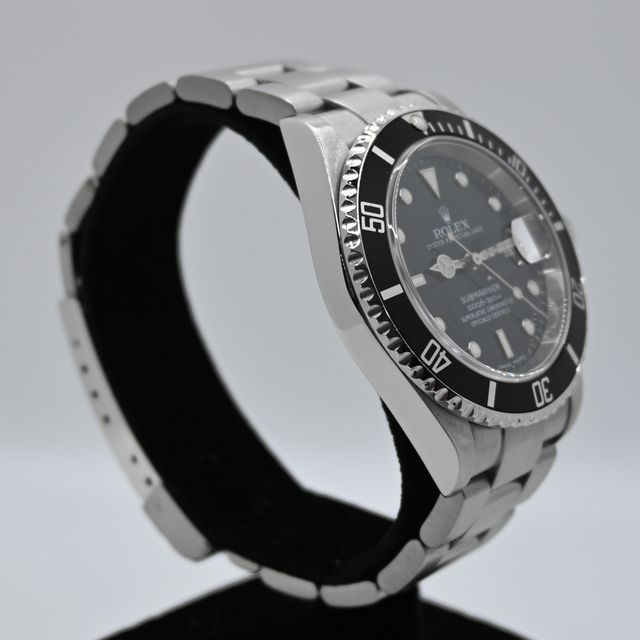 Rolex Submariner Date 40mm Acero Negro