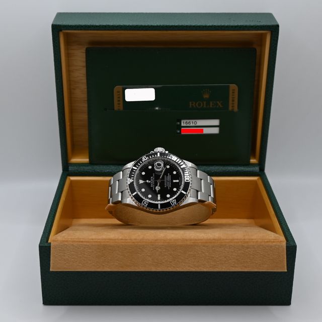 Rolex Submariner Date 40mm Acero Negro