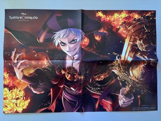 Disney Twisted Wonderland Poster Rollo Flamme