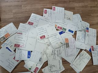 Cartoline spedite estero 1952-1967