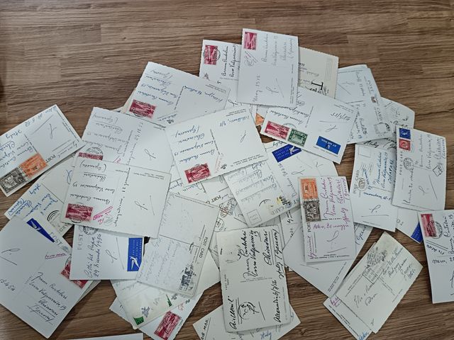 Cartoline spedite estero 1952-1967