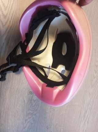 Casco Bici Barbie Rosa Infantil