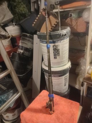 Caña de pesca con carrete