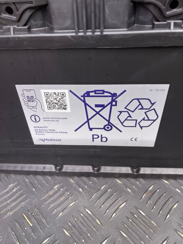 Bateria Norauto 91 Ah 740A