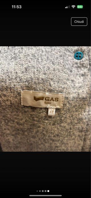 Cappotto GAS Donna Tg. 42 Grigio