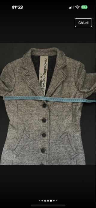 Cappotto GAS Donna Tg. 42 Grigio