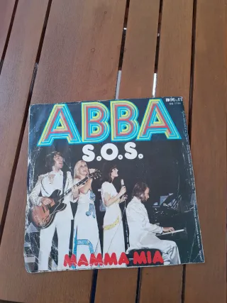 Disco 45 giri ABBA SOS Mamma Mia