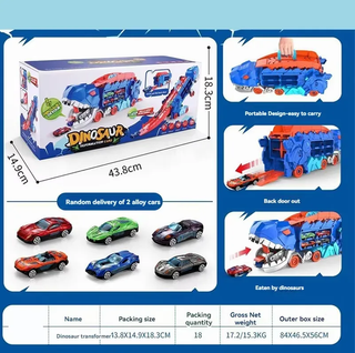 Camión Dinosaurio Lanzador de Coches