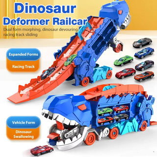 Camión Dinosaurio Lanzador de Coches