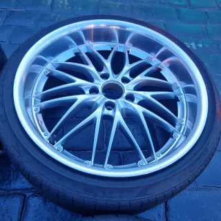 Llantas Mercedes 19 Pulgadas garganta aro pulido