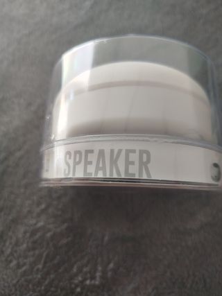 Altavoz Bluetooth Ventosa Waterproof Gris/Blanco