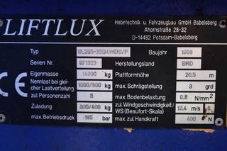 Plataforma Elevadora Tijera 22,5m