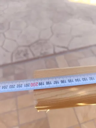 Barandal de madera para escaleras