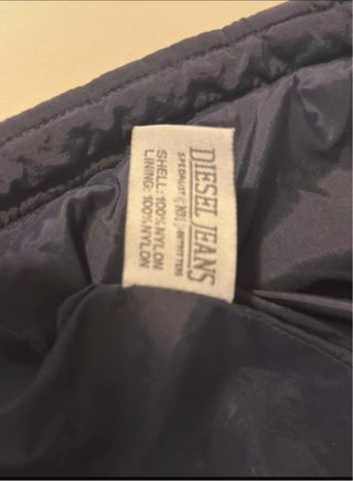 Giubbotto uomo blu Diesel